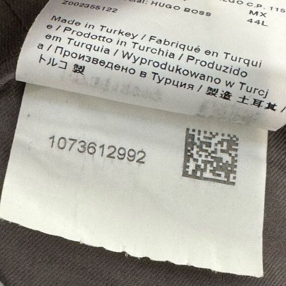 Hugo Boss Navy Blue The Jam 7/Sharp 3 Flat front Dress Pants. Size 36. - Picture 9 of 10